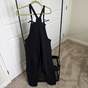 Black Women's maternity Jumpsuit overalls